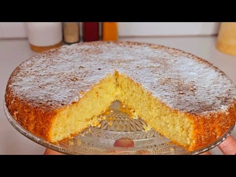 Gâteau moelleux au vinaigre