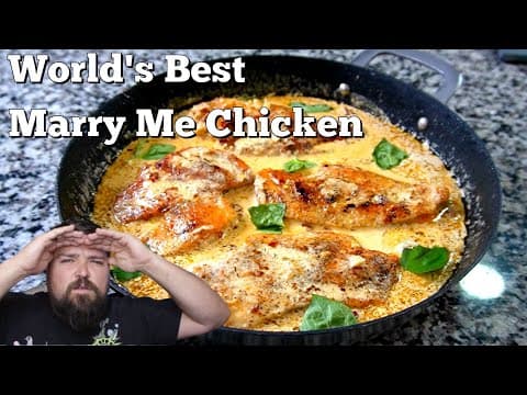Easy Marry Me Chicken Recipe! Worlds Best