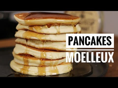 Recette facile des pancakes moelleux par Hervé Cuisine