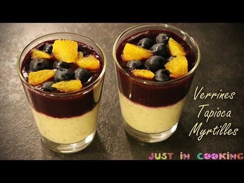 Tapioca Verrines with Blueberry Compote and Orange Supreme - French Dessert Tapioca Verrines with Blueberry Compote and Orange Supreme - Delicious French dessert with easy difficulty. Perfect recipe converted from YouTube video to PDF format.