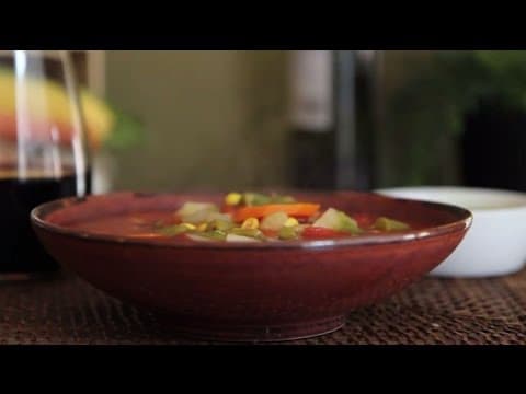 How to Make Quick and Easy Vegetable Soup