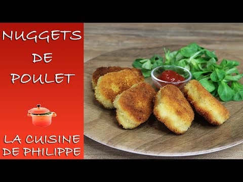 Nuggets de poulet maison