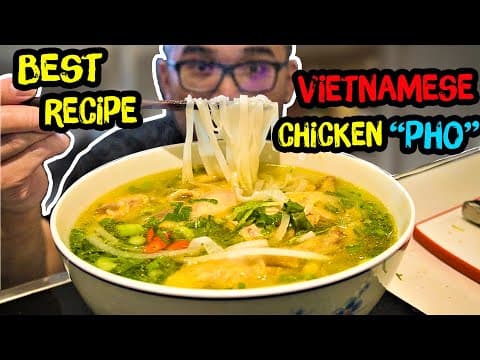 BEST VIETNAMESE PHO RECIPE *Chicken Recipe
