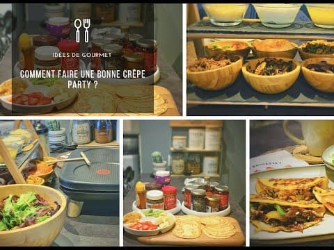 Savory and Sweet Crepe Party