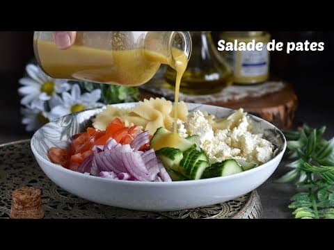 Summer Complete Menu: Sweet Potato Velouté, Pasta Salad, Chive Cream Salmon and Pear‑Pineapple Juice