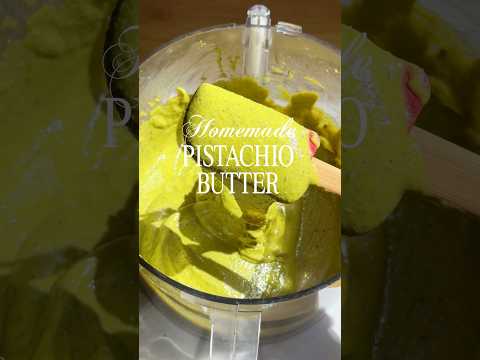 Making Pistachio Cream for Dubai Chocolate Bars 🍫