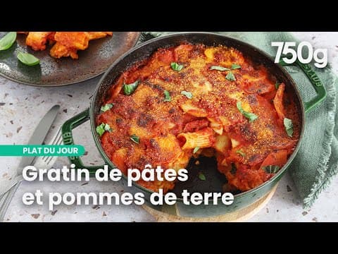 Pasta Latiella (gratin de pâtes et pommes de terre à la calabraise)