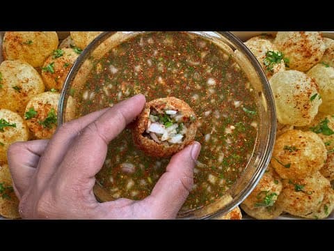 नए तरीकेसे बनाये पानी पूरीका पानी, शर्त लगी अब और कोई तरीका ट्राय नहीं करोगे