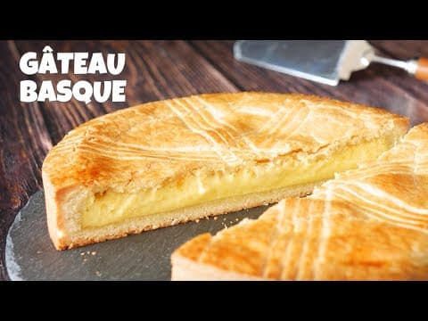 Gâteau Basque à la Crème Pâtissière au Rhum
