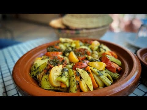 Vegetable and Chicken Tagine - Moroccan Main Course Vegetable and Chicken Tagine - Delicious Moroccan main course with medium difficulty. Perfect recipe converted from YouTube video to PDF format.