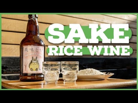 Homemade Sake (Japanese Rice Wine)