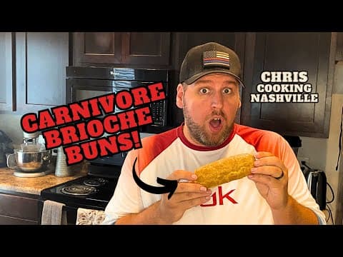 High Fat CARNIVORE BRIOCHE Buns, KETO Buns, Carnivore/Keto BREAD, However You Want To Use Them!