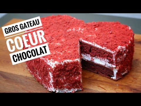 Heart-Shaped Red Velvet Cake - American Dessert Heart-Shaped Red Velvet Cake - Delicious American dessert with medium difficulty. Perfect recipe converted from YouTube video to PDF format.