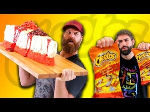 Flamin' Hot Cheetos Cheesecake