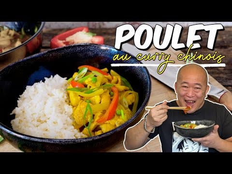 Poulet au curry à la chinoise (sans lait de coco)