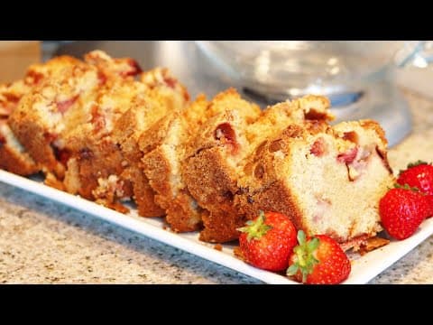 Dan Sheppard Makes White Chocolate Strawberry Bread