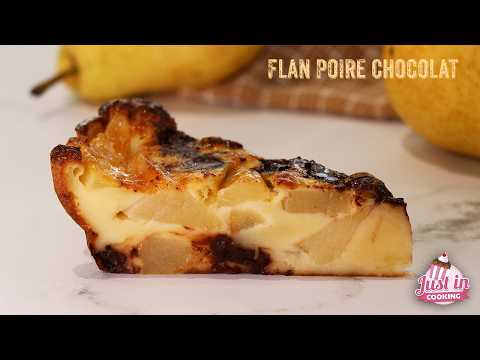 Pear and Chocolate Chip Flan - French Dessert Pear and Chocolate Chip Flan - Delicious French dessert with easy difficulty. Perfect recipe converted from YouTube video to PDF format.