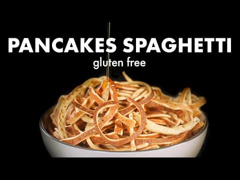 VIRAL Pancakes Spaghetti?! (Gluten-Free)