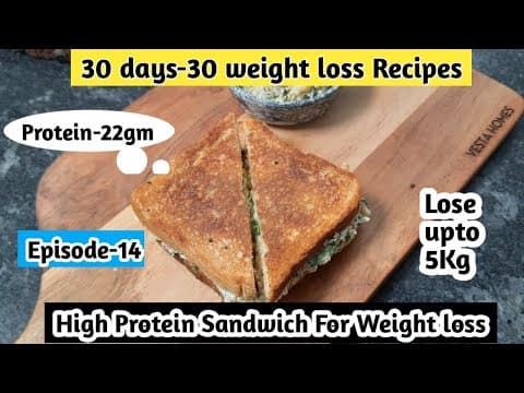 High Protein Chickpea Paneer Sandwich