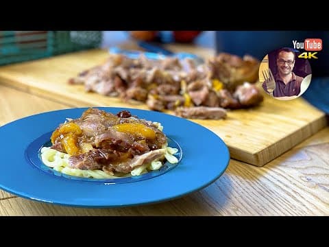 Confit Lamb Shoulder with Dried Fruit