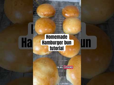 Homemade Hamburger bun tutorial! Recipe - American | Medium | Serves 8 Homemade Hamburger bun tutorial! - American recipe that serves 8 people. A medium difficulty cooking recipe converted from YouTube video with complete ingredients and step-by-step instructions.