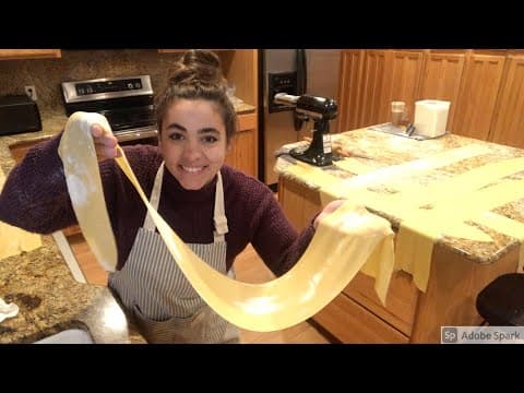Making a Years Worth of Homemade Pasta to Preserve Eggs