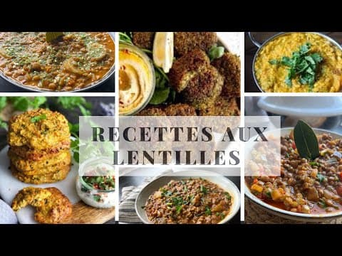 Falafels de lentilles vertes