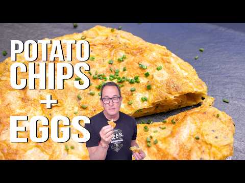 ALL YOU NEED ARE EGGS & POTATO CHIPS TO MAKE THIS INSANELY DELICIOUS BREAKFAST