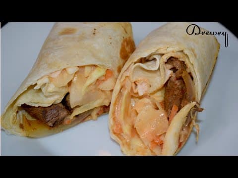 Shawarma africain au bœuf maison