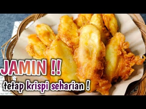 Crispy Fried Banana (Pisang Goreng Kriuk)