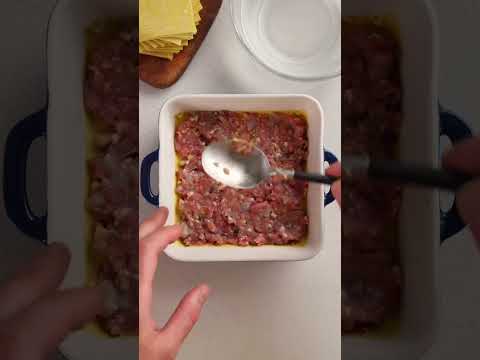 Viral Dumpling Lasagna 🤤