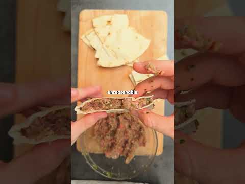 Spiced Meat Pockets (Arayes)