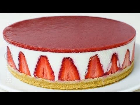 No-bake Strawberry Cheesecake