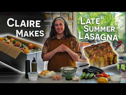 Summer Vegetable Lasagna with Fresh Pasta