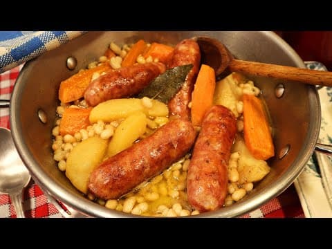 Coconut Fricot with Sausages