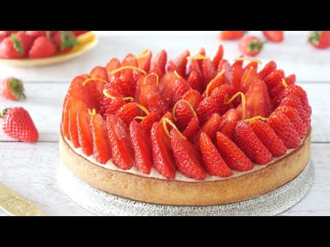 Tarte aux fraises Chef Hugo & Victor