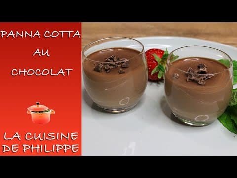 Chocolate Panna Cotta