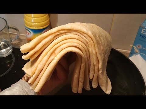 Simple homemade flatbreads - French Main Course Simple homemade flatbreads - Delicious French main course with easy difficulty. Perfect recipe converted from YouTube video to PDF format.