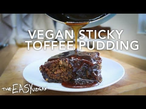 Vegan Sticky Toffee Pudding