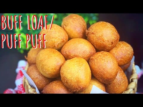 Chocolate Infused Buffalo (African Puff‑Puff)
