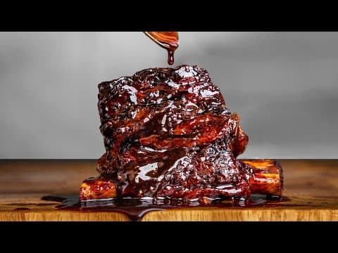 Red Wine Braised Short Ribs - French Main Course Red Wine Braised Short Ribs - Delicious French main course with medium difficulty. Perfect recipe converted from YouTube video to PDF format.