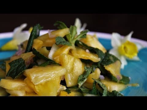 Pineapple Mint Salad - International Appetizer Pineapple Mint Salad - Delicious International appetizer with easy difficulty. Perfect recipe converted from YouTube video to PDF format.