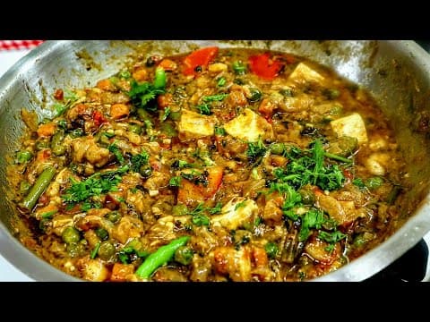 Butter Mixed Vegetable Curry (Makhani Style)