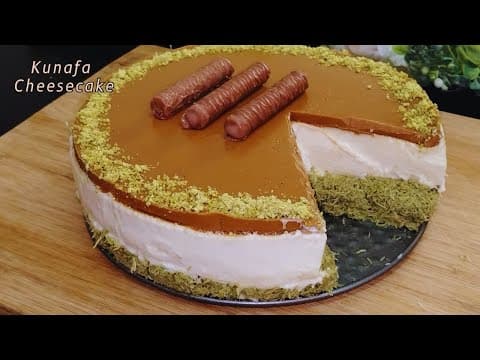 Kunafa Cheesecake Recipe