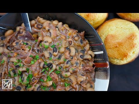 Creamy Smoked Turkey Black-Eyed Pea Stew