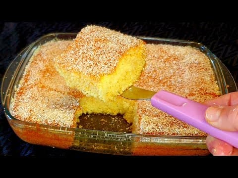 Orange and Coconut Basbousa