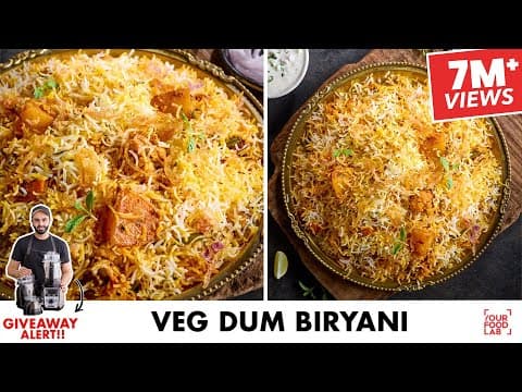 Veg Dum Biryani (Vegetarian Layered Biryani) - Indian Recipe Veg Dum Biryani (Vegetarian Layered Biryani) - Delicious Indian recipe with intermediate difficulty. Perfect recipe converted from YouTube video to PDF format.