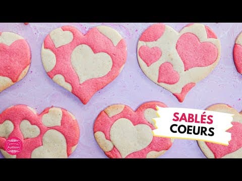 Small heart-shaped shortbread cookies for Valentine's Day - French Dessert Small heart-shaped shortbread cookies for Valentine's Day - Delicious French dessert with medium difficulty. Perfect recipe converted from YouTube video to PDF format.