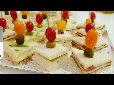 Mini Sandwichs Variés