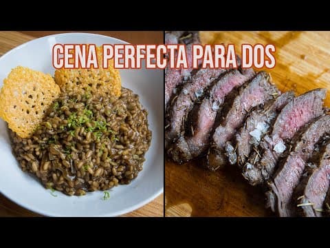 Risotto de ajo negro con crujiente de parmesano - Italiana Main Course Risotto de ajo negro con crujiente de parmesano - Delicious Italiana main course with medium difficulty. Perfect recipe converted from YouTube video to PDF format.